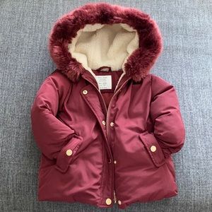 Zara baby coat